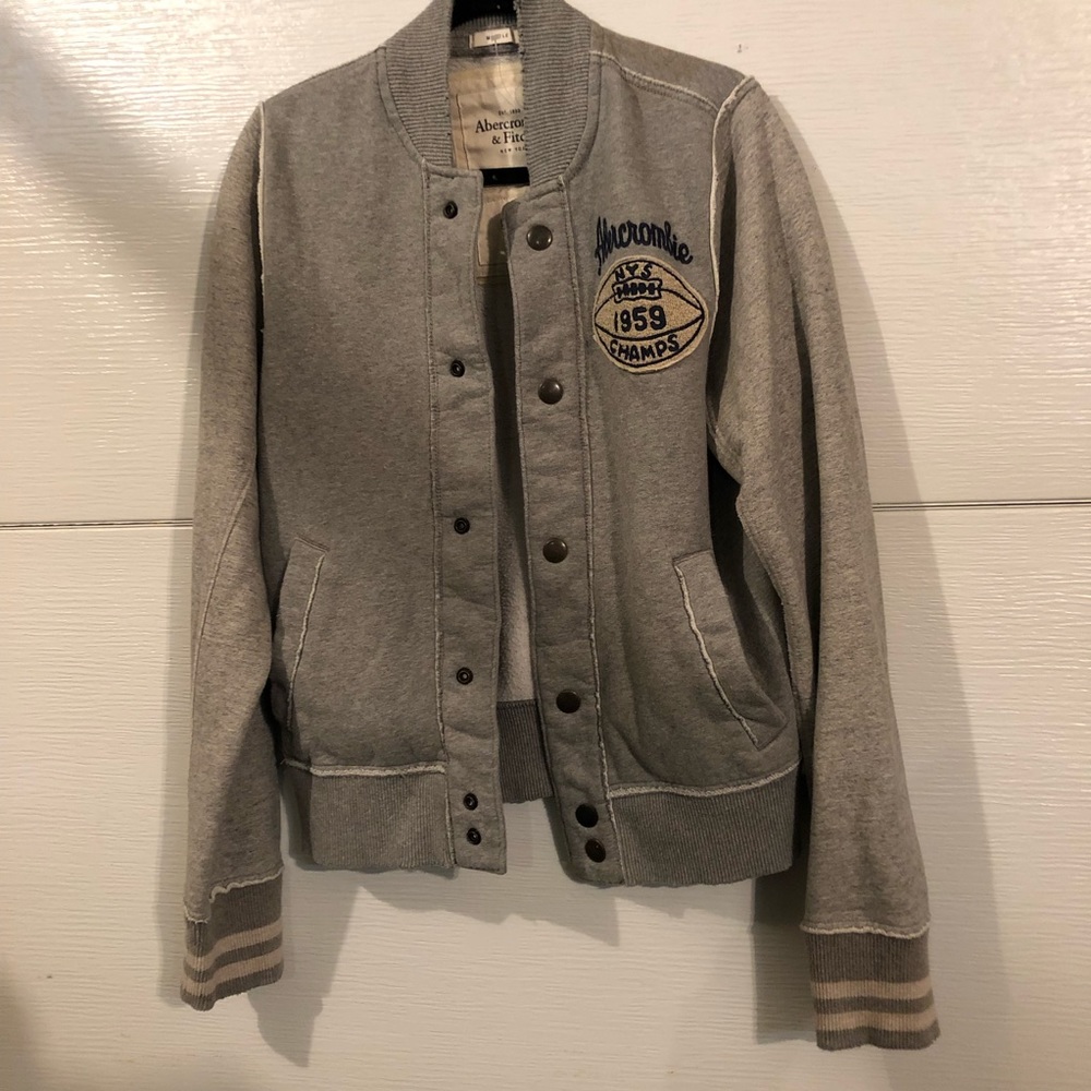 A&F classic sweat coat